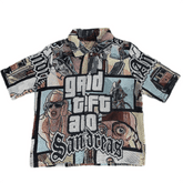 RDMCLOTHINGART tapestry hoodie GTA TAPESTRY T-SHIRT