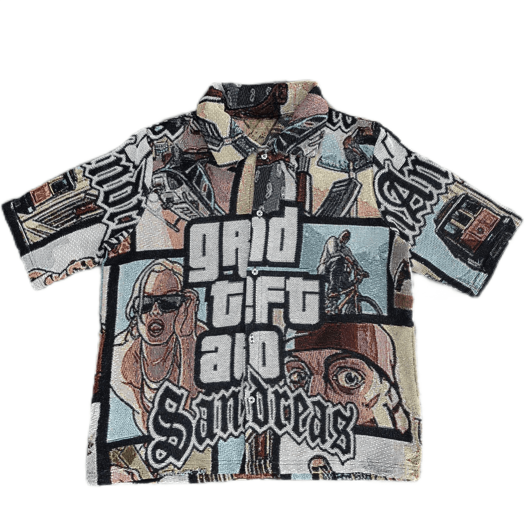 RDMCLOTHINGART tapestry hoodie GTA TAPESTRY T-SHIRT