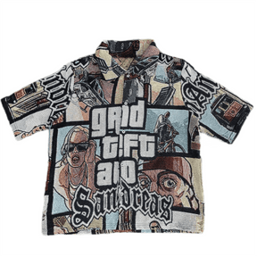 RDMCLOTHINGART tapestry hoodie GTA TAPESTRY T-SHIRT