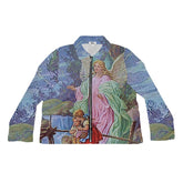RDMCLOTHINGART tapestry hoodie GUARDIAN ANGEL TAPESTRY JACKET