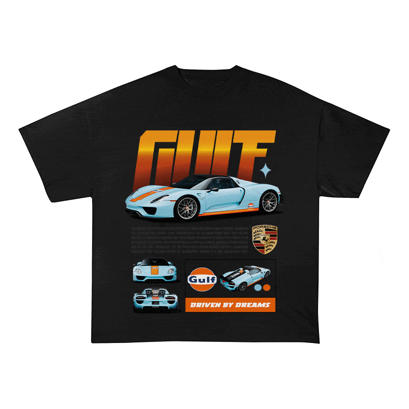 RDMCLOTHINGART tapestry hoodie GULF HEAVY WEIGHT COTTON TEE-8833