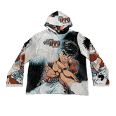 HAJIME NO IPPO V2 TAPESTRY HOODIE - RDMCLOTHINGART