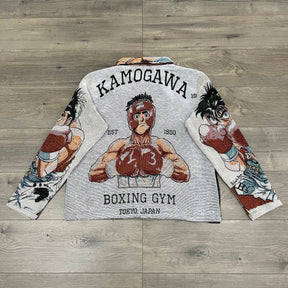 HAJIME NO IPPO V2 TAPESTRY JACKET - RDMCLOTHINGART