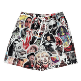HALLOWEEN MESH SHORTS-8620 - RDMCLOTHINGART