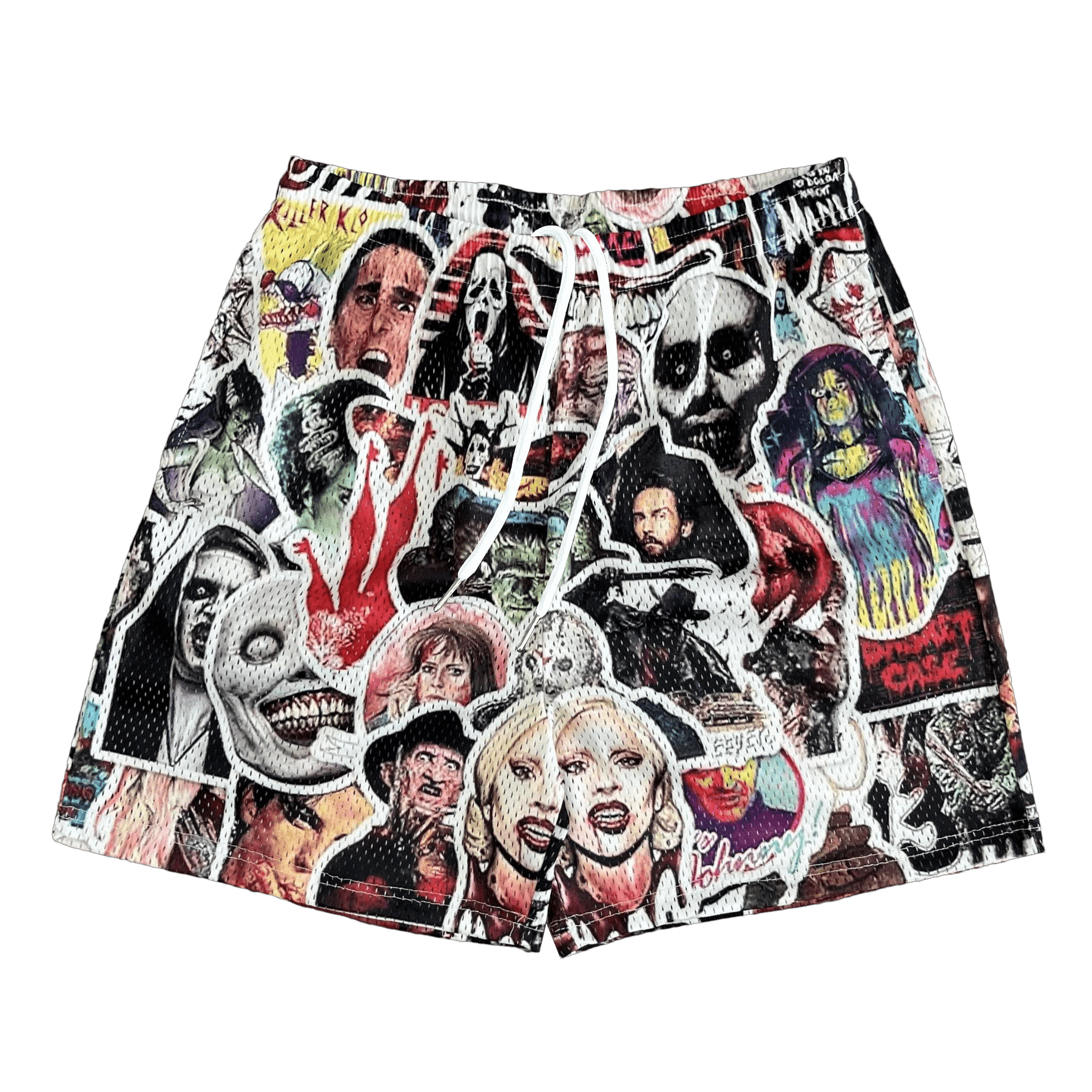 HALLOWEEN MESH SHORTS-8620 - RDMCLOTHINGART