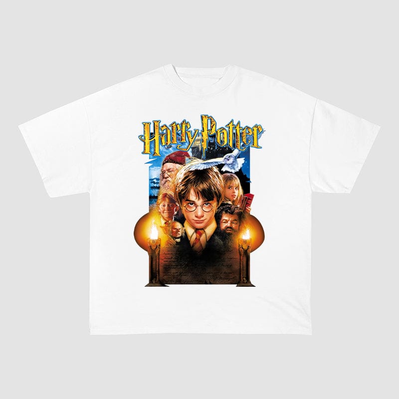 HARRY POTTER HEAVY COTTON TEES-8250 - RDMCLOTHINGART