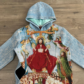 RDMCLOTHINGART tapestry hoodie HEAVEN V2 TAPESTRY HOODIE