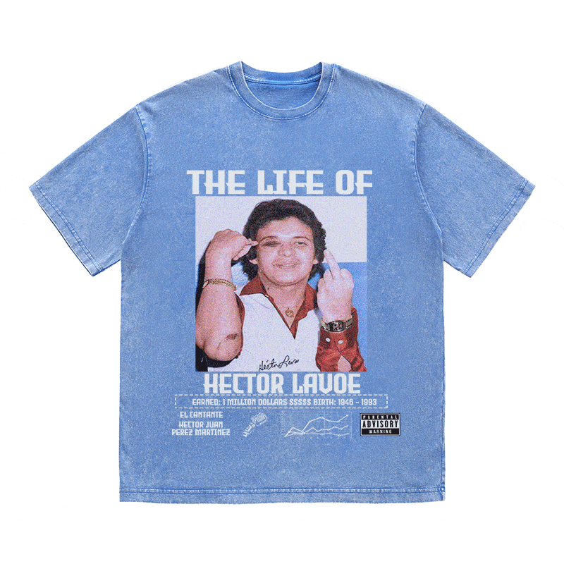 RDMCLOTHINGART tapestry hoodie HECTOR LAVOE HEAVY WEIGHT COTTON TEE-8820