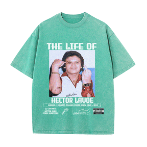 RDMCLOTHINGART tapestry hoodie HECTOR LAVOE HEAVY WEIGHT COTTON TEE-8820