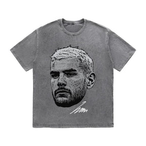 RDMCLOTHINGART tapestry hoodie HERNANDEZ HEAVY COTTON TEES-9575