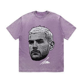 RDMCLOTHINGART tapestry hoodie HERNANDEZ HEAVY COTTON TEES-9575