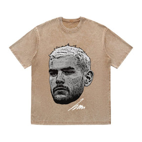 RDMCLOTHINGART tapestry hoodie HERNANDEZ HEAVY COTTON TEES-9575