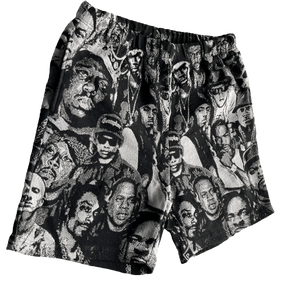HIP COLLECTION TAPESTRY SHORTS - RDMCLOTHINGART