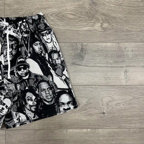 HIP COLLECTION TAPESTRY SHORTS - RDMCLOTHINGART