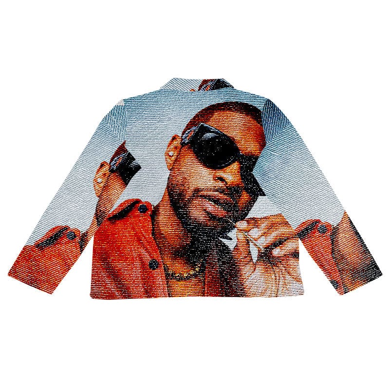 RDMCLOTHINGART tapestry hoodie HIP HOP RAPPER TAPESTRY JACKET