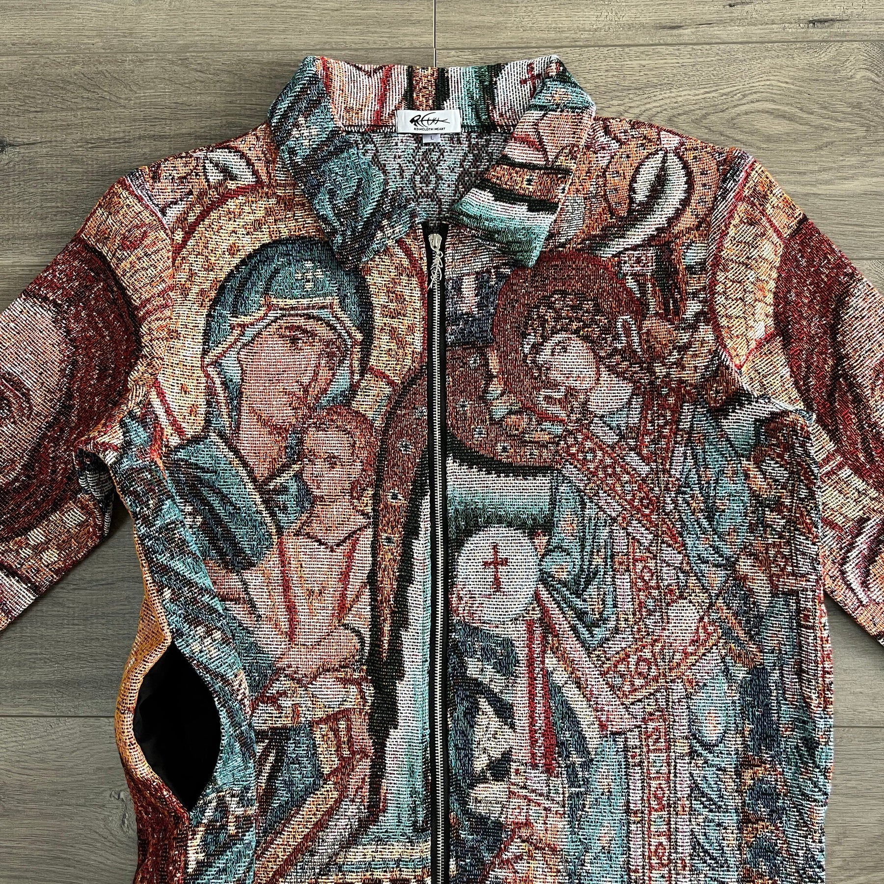 RDMCLOTHINGART tapestry hoodie HOLY MANTLE TAPESTRY JACKET