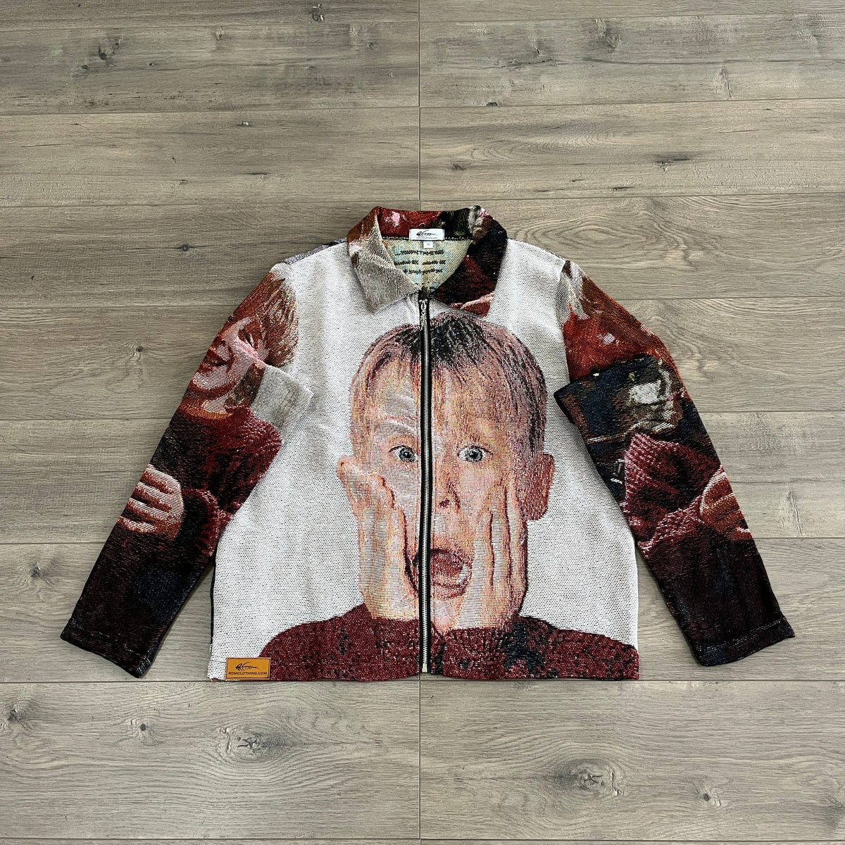 RDMCLOTHINGART tapestry hoodie HOME ALONE TAPESTRY JACKET