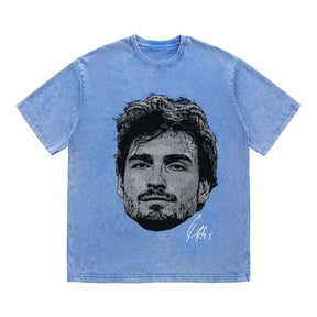 RDMCLOTHINGART tapestry hoodie HUMMELS HEAVY COTTON TEES-9576