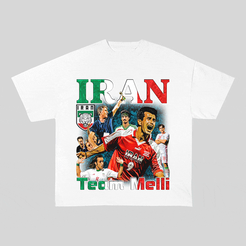 RDMCLOTHINGART tapestry hoodie IRAN HEAVY WEIGHT COTTON TEE-8960