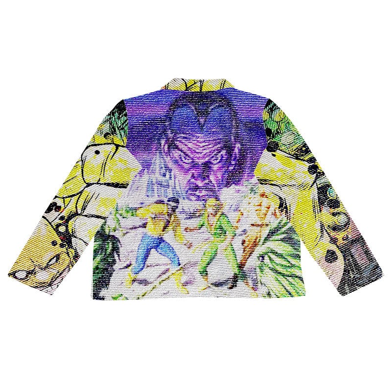 RDMCLOTHINGART tapestry hoodie IRON FIST X LUKE CAGE TAPESTRY JACKET