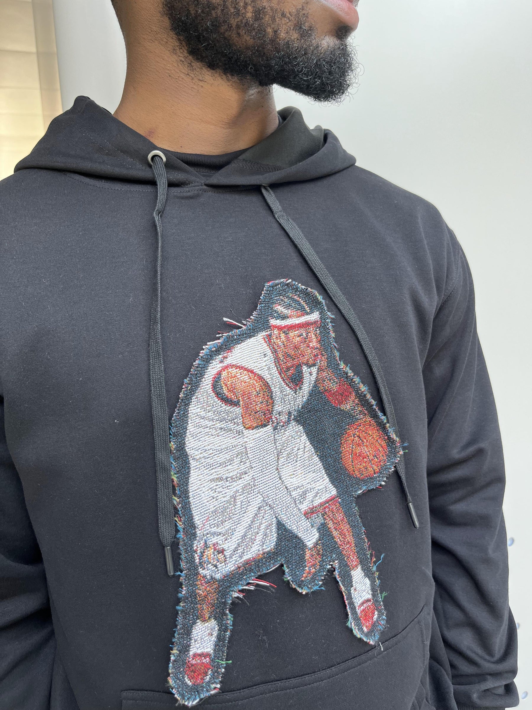 IVERSON TAPESTRY PATCH HOODIE-9031 - RDMCLOTHINGART