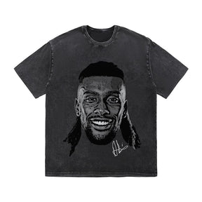 RDMCLOTHINGART tapestry hoodie IWOBI HEAVY COTTON TEES-9578