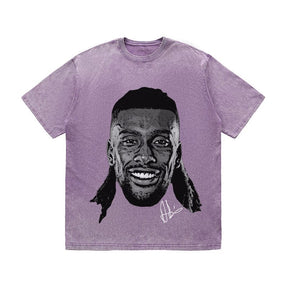 RDMCLOTHINGART tapestry hoodie IWOBI HEAVY COTTON TEES-9578