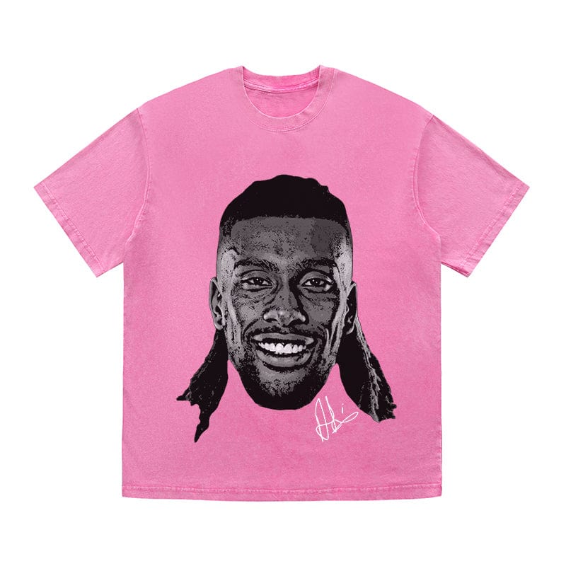 RDMCLOTHINGART tapestry hoodie IWOBI HEAVY COTTON TEES-9578