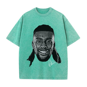 RDMCLOTHINGART tapestry hoodie IWOBI HEAVY COTTON TEES-9578