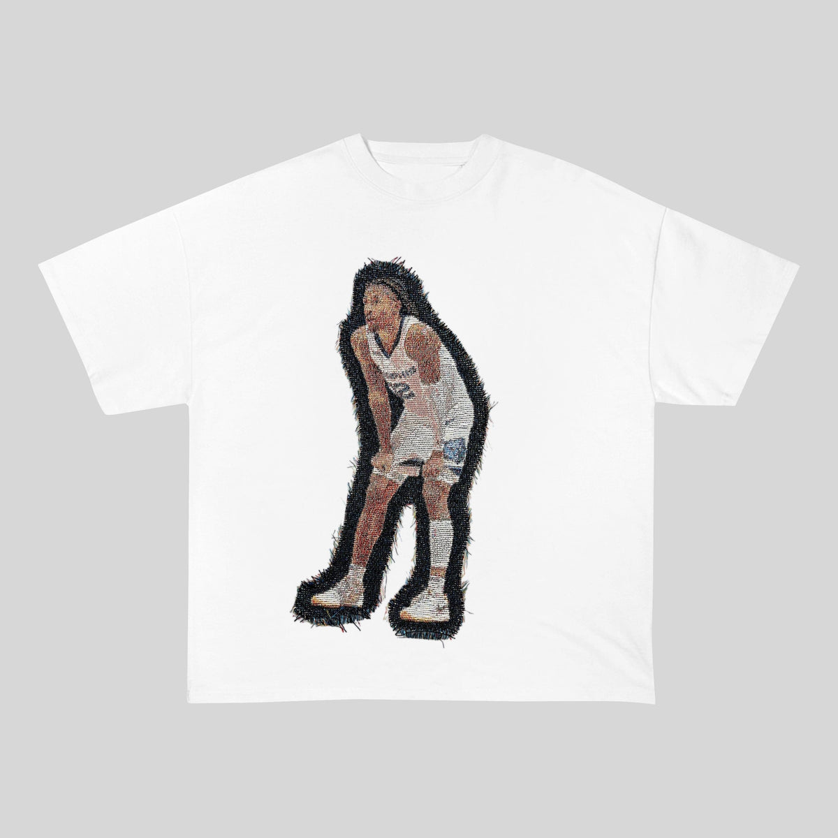 JA HEAVY WEIGHT PATCH TEE-8123 - RDMCLOTHINGART