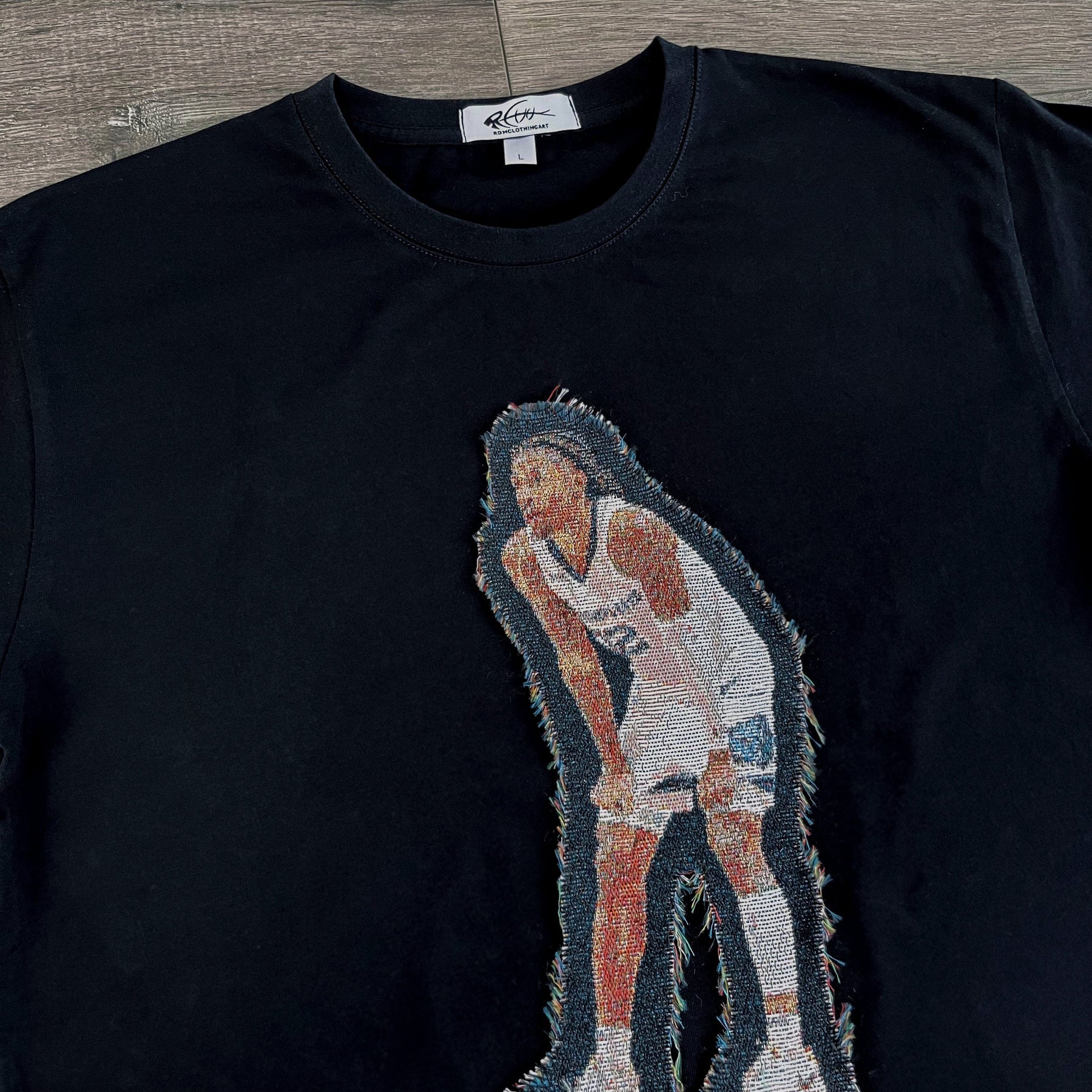 JA HEAVY WEIGHT PATCH TEE-8123 - RDMCLOTHINGART