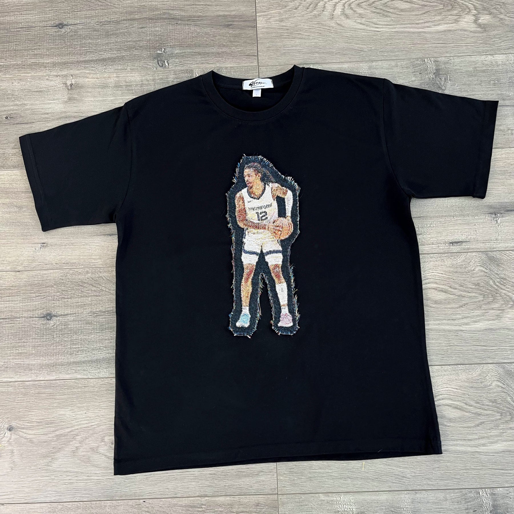 JA V2 HEAVY WEIGHT PATCH TEE-8125 - RDMCLOTHINGART