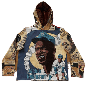JACKIEROBINSO TAPESTRY HOODIE - RDMCLOTHINGART
