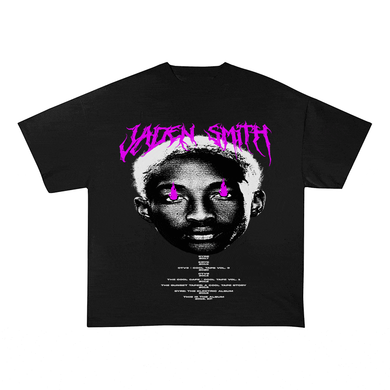 RDMCLOTHINGART tapestry hoodie JADEN SMITH HEAVY WEIGHT COTTON TEE-8905