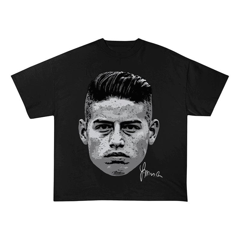 RDMCLOTHINGART tapestry hoodie JAMES HEAVY COTTON TEES-9579