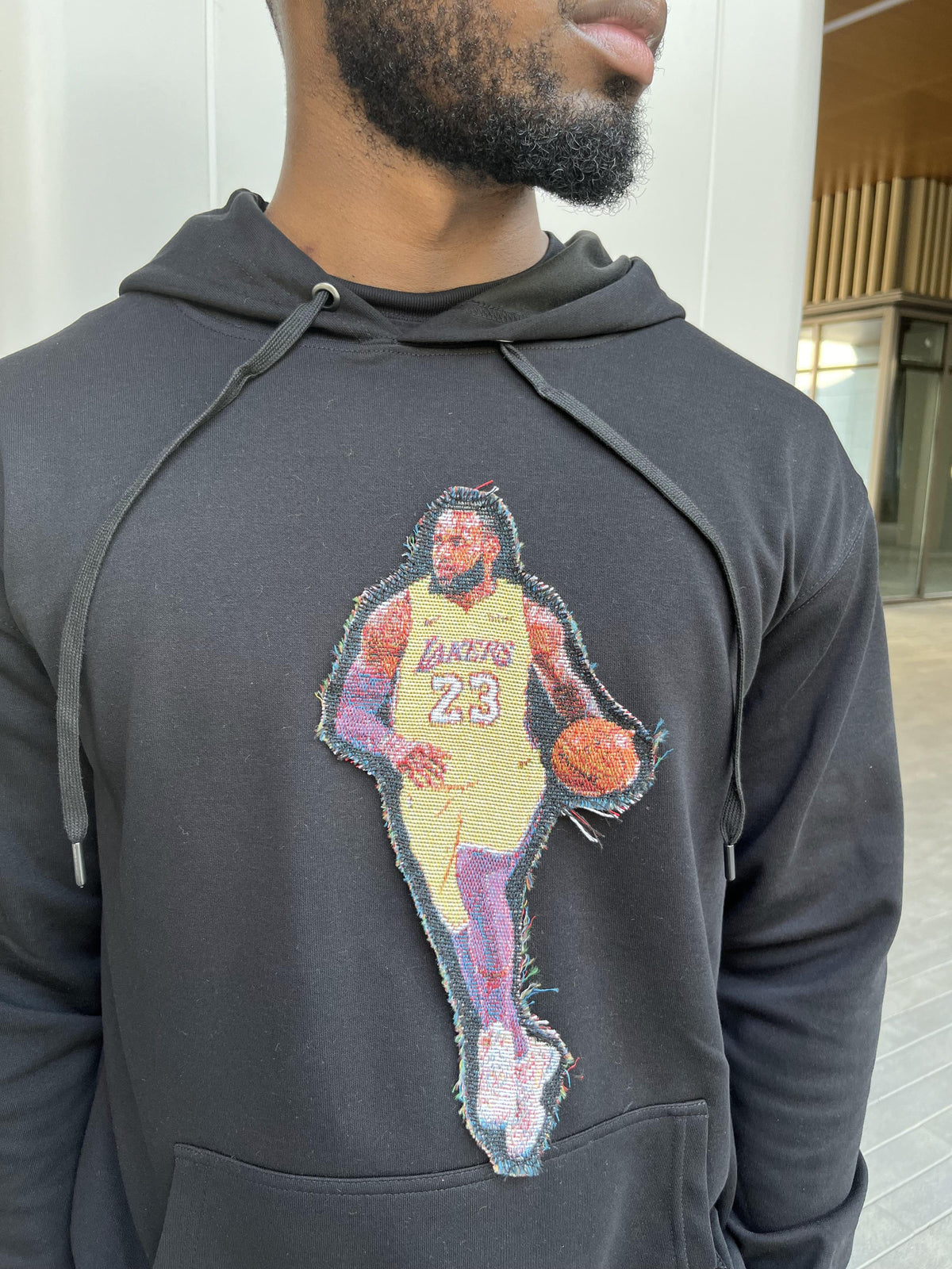 JAMES TAPESTRY PATCH HOODIE-9040 - RDMCLOTHINGART