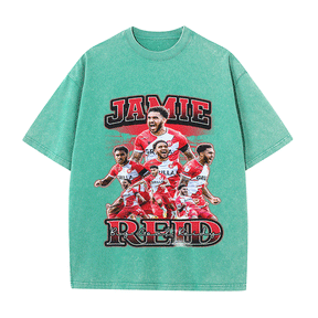 RDMCLOTHINGART tapestry hoodie JAMIE RED HEAVY WEIGHT COTTON TEE-8961