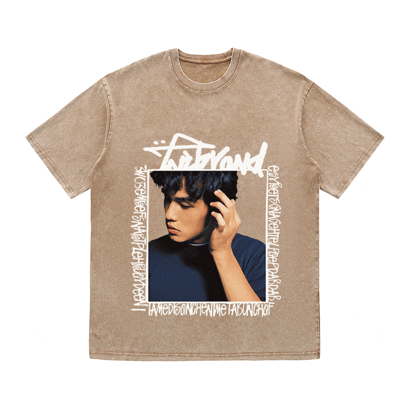 RDMCLOTHINGART tapestry hoodie JAY HEAVY WEIGHT COTTON TEE-9318