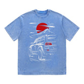 RDMCLOTHINGART tapestry hoodie JDM HEAVY COTTON TEES-9340