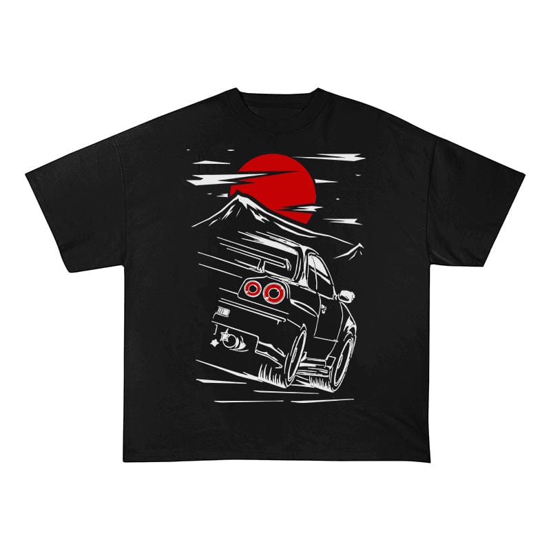 RDMCLOTHINGART tapestry hoodie JDM HEAVY COTTON TEES-9347