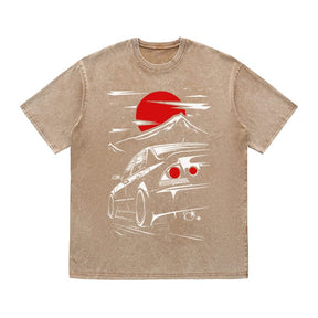 RDMCLOTHINGART tapestry hoodie JDM HEAVY COTTON TEES-9354