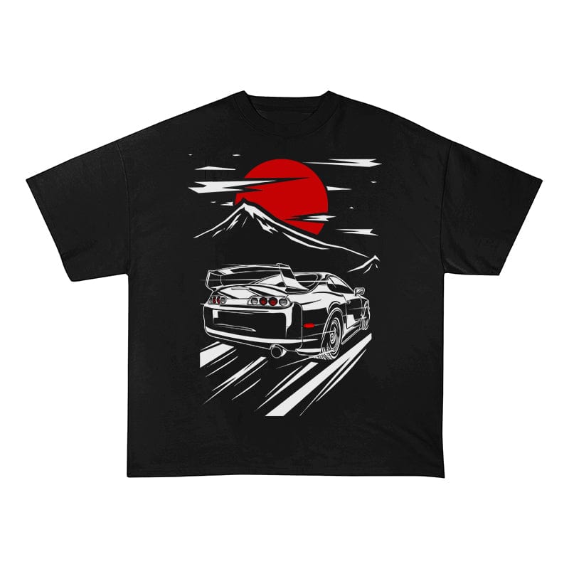 RDMCLOTHINGART tapestry hoodie JDM HEAVY COTTON TEES-9359