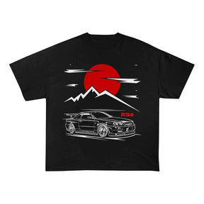 RDMCLOTHINGART tapestry hoodie JDM HEAVY COTTON TEES-9362