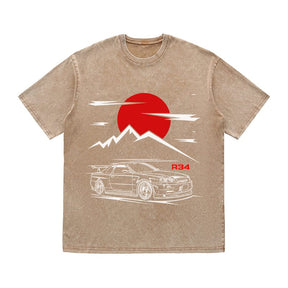 RDMCLOTHINGART tapestry hoodie JDM HEAVY COTTON TEES-9362