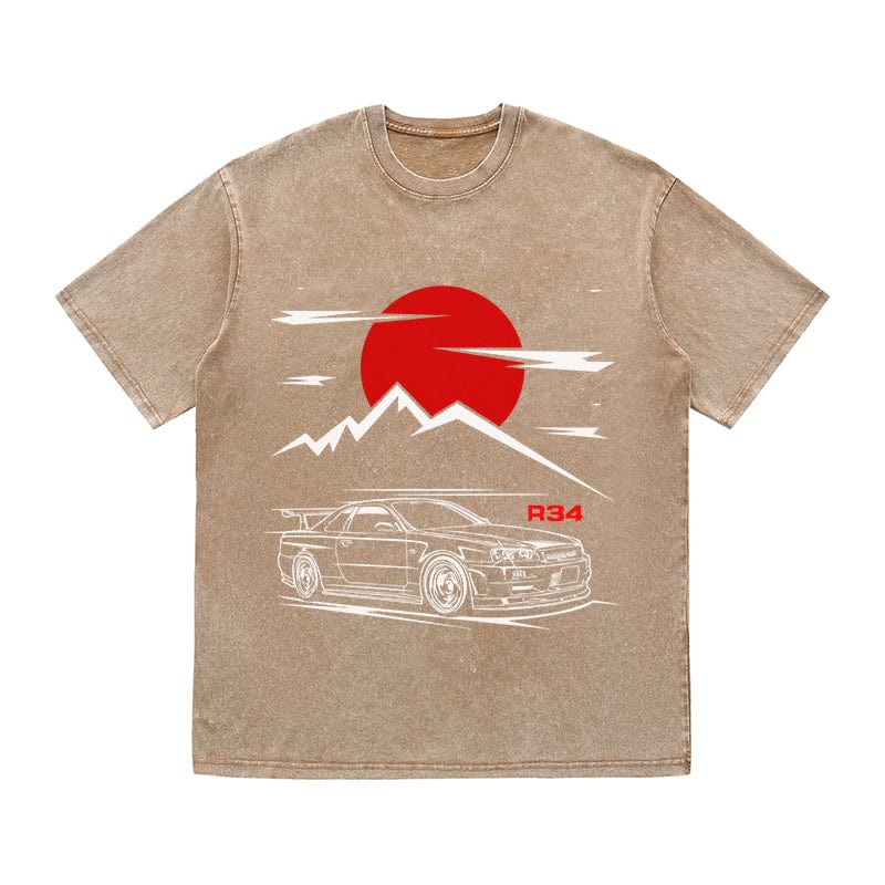 RDMCLOTHINGART tapestry hoodie JDM HEAVY COTTON TEES-9362