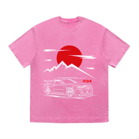 RDMCLOTHINGART tapestry hoodie JDM HEAVY COTTON TEES-9362