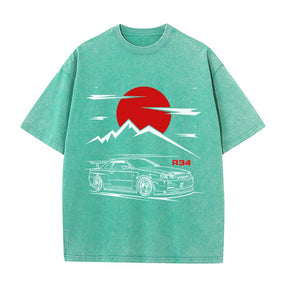 RDMCLOTHINGART tapestry hoodie JDM HEAVY COTTON TEES-9362