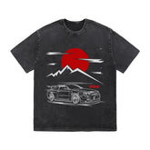 RDMCLOTHINGART tapestry hoodie JDM HEAVY COTTON TEES-9362