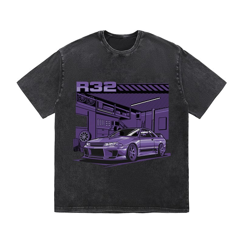 RDMCLOTHINGART tapestry hoodie JDM HEAVY COTTON TEES-9366