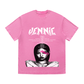 RDMCLOTHINGART tapestry hoodie JENNIE HEAVY WEIGHT COTTON TEE-8906